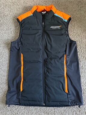 Castore McLaren Formula 1 Team Zip Up Vest